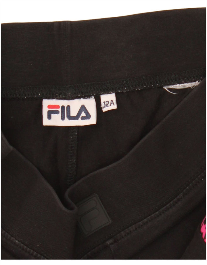 Leggings Fete Fila 11-12 Ani Negru Houndstooth