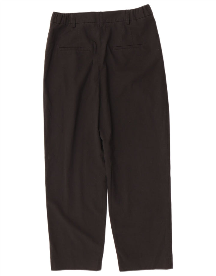 Pantaloni tăiați pentru femei ZARA Mici W26 L25 Negri