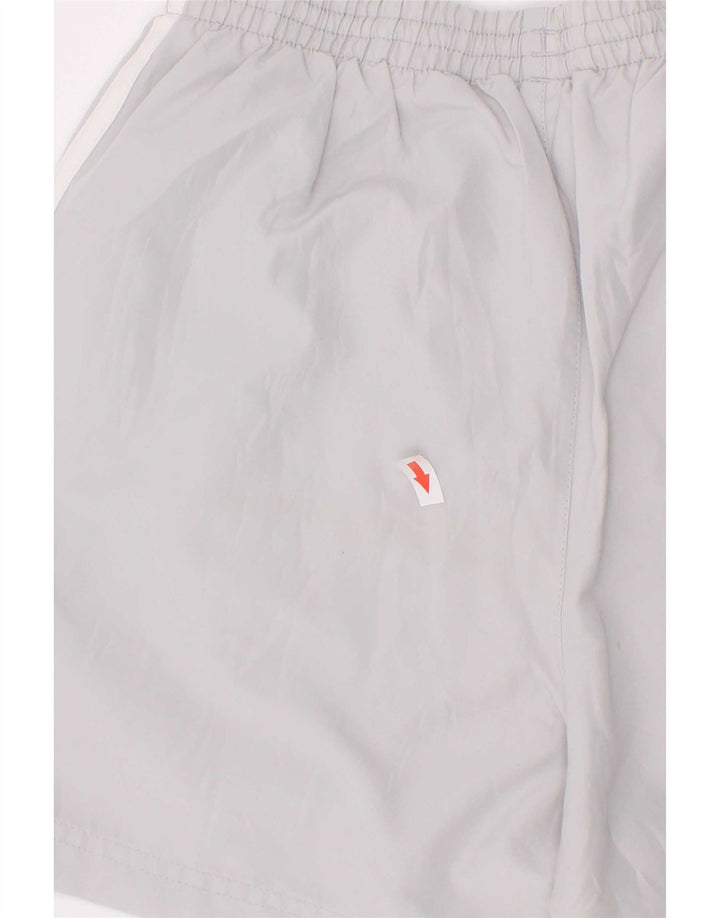 Pantaloni scurți sport pentru fete Adidas 11-12 ani poliester gri