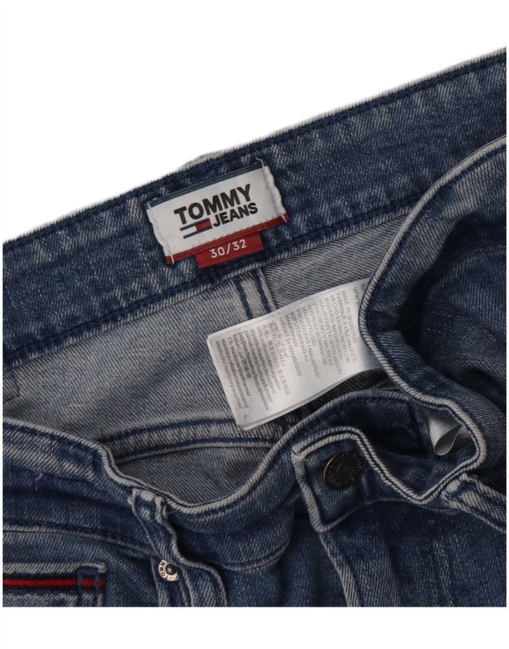 Blugi Tommy Hilfiger Stanton Slim pentru bărbați W30 L32 Bumbac albastru