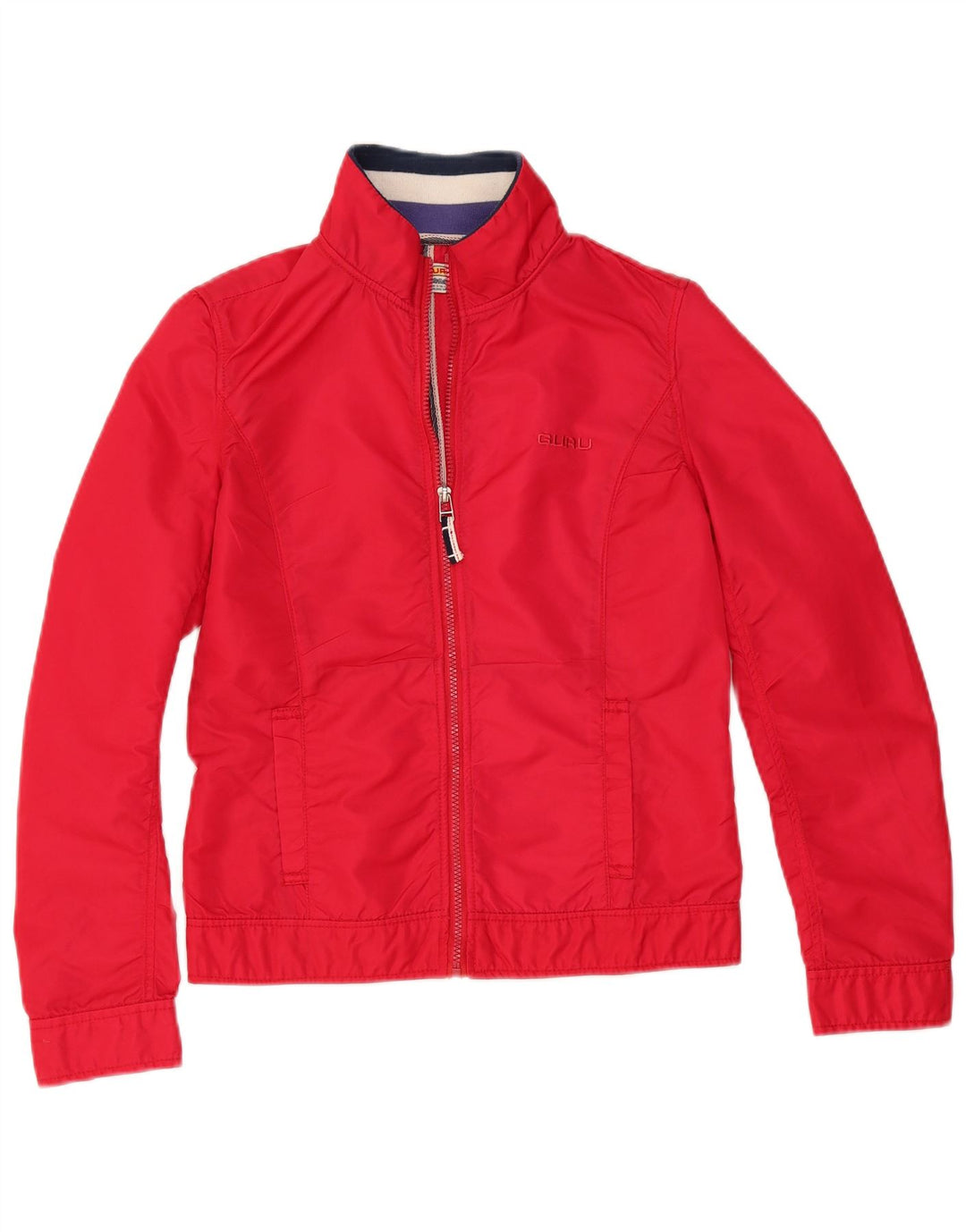 GURU Bomber Jacket pentru femei UK 12 Medium Red Nylon