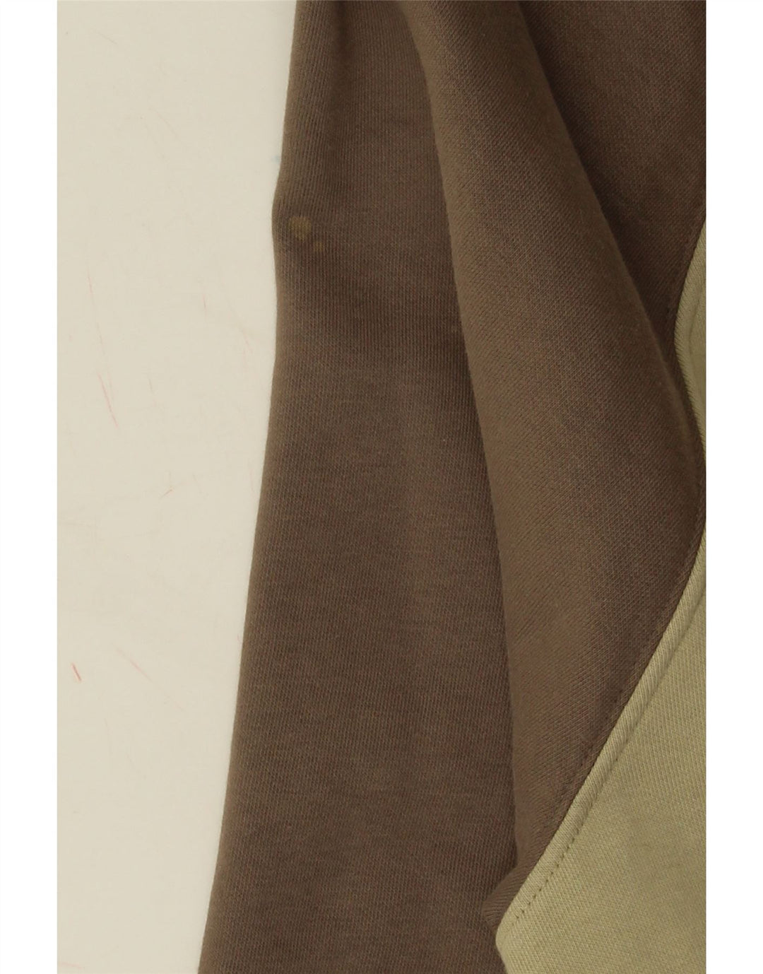 Pulover VANS pentru bărbați, bumbac color block, kaki mediu