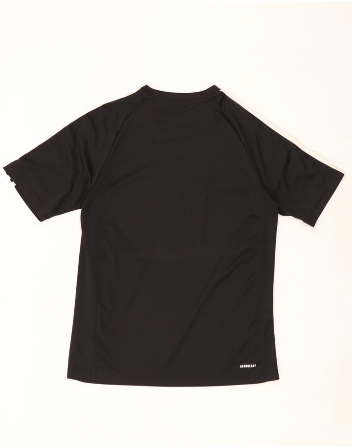 Tricou cu grafică Adidas Aeroready pentru bărbați Top mic poliester negru