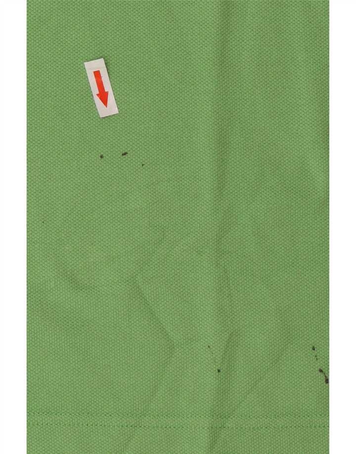 Tricou polo Tommy Hilfiger pentru bărbați, bumbac verde mare