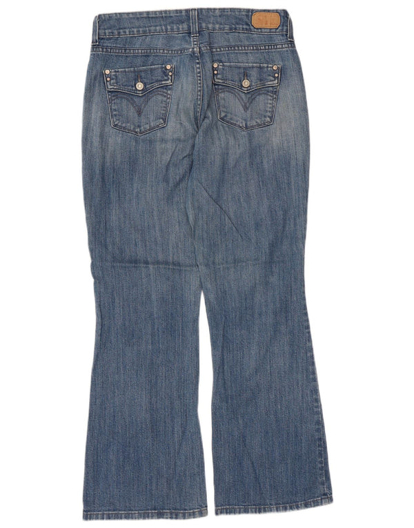 Blugi Levi's pentru femei 526 Slender Bootcut US 4 Small W32 L29 Blue Bumbac