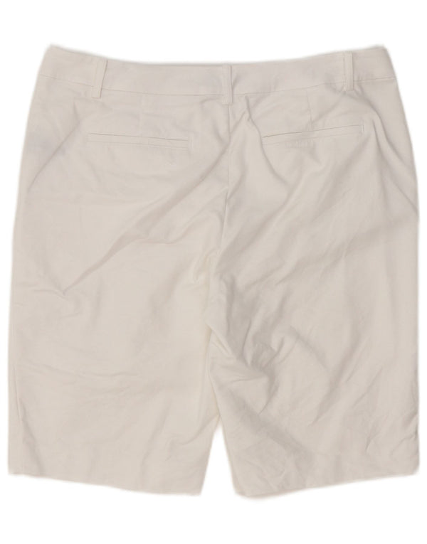 Pantaloni scurți chino pentru femei Ralph Lauren US 10 Large W34 Bumbac alb