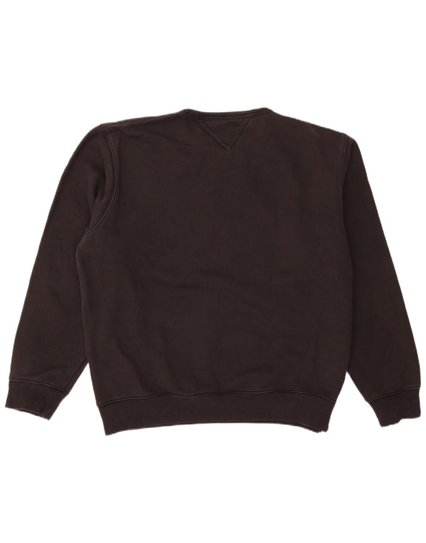 Pulover grafic pentru bărbați Tommy Hilfiger, bumbac negru 2XL