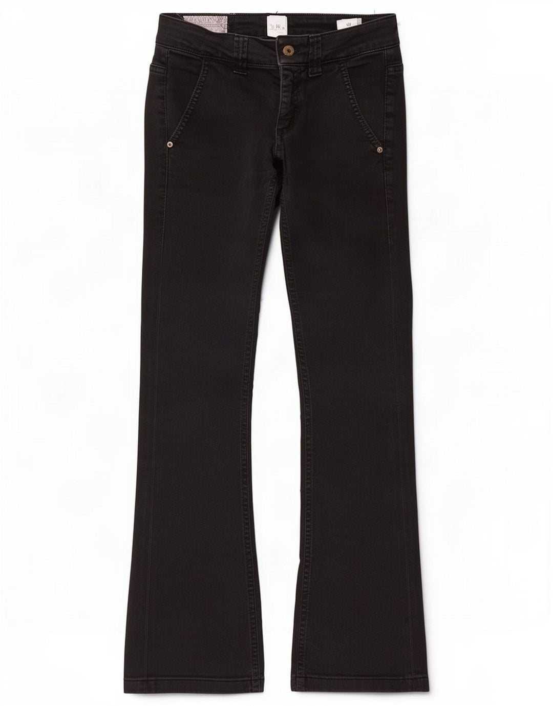 Dondup blugi bootcut pentru femei W25 L29 bumbac negru