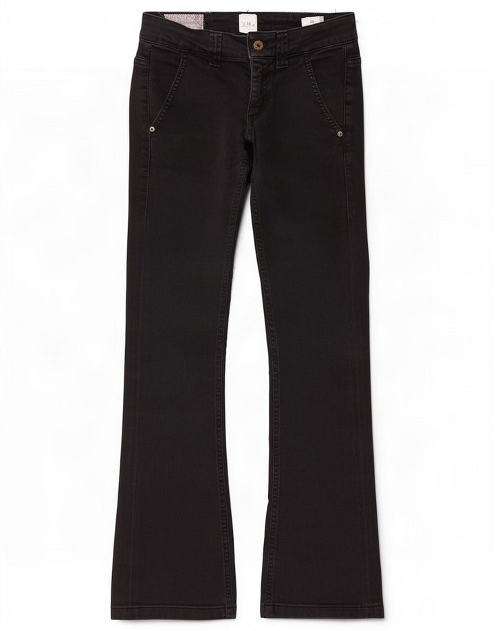 Dondup blugi bootcut pentru femei W25 L29 bumbac negru