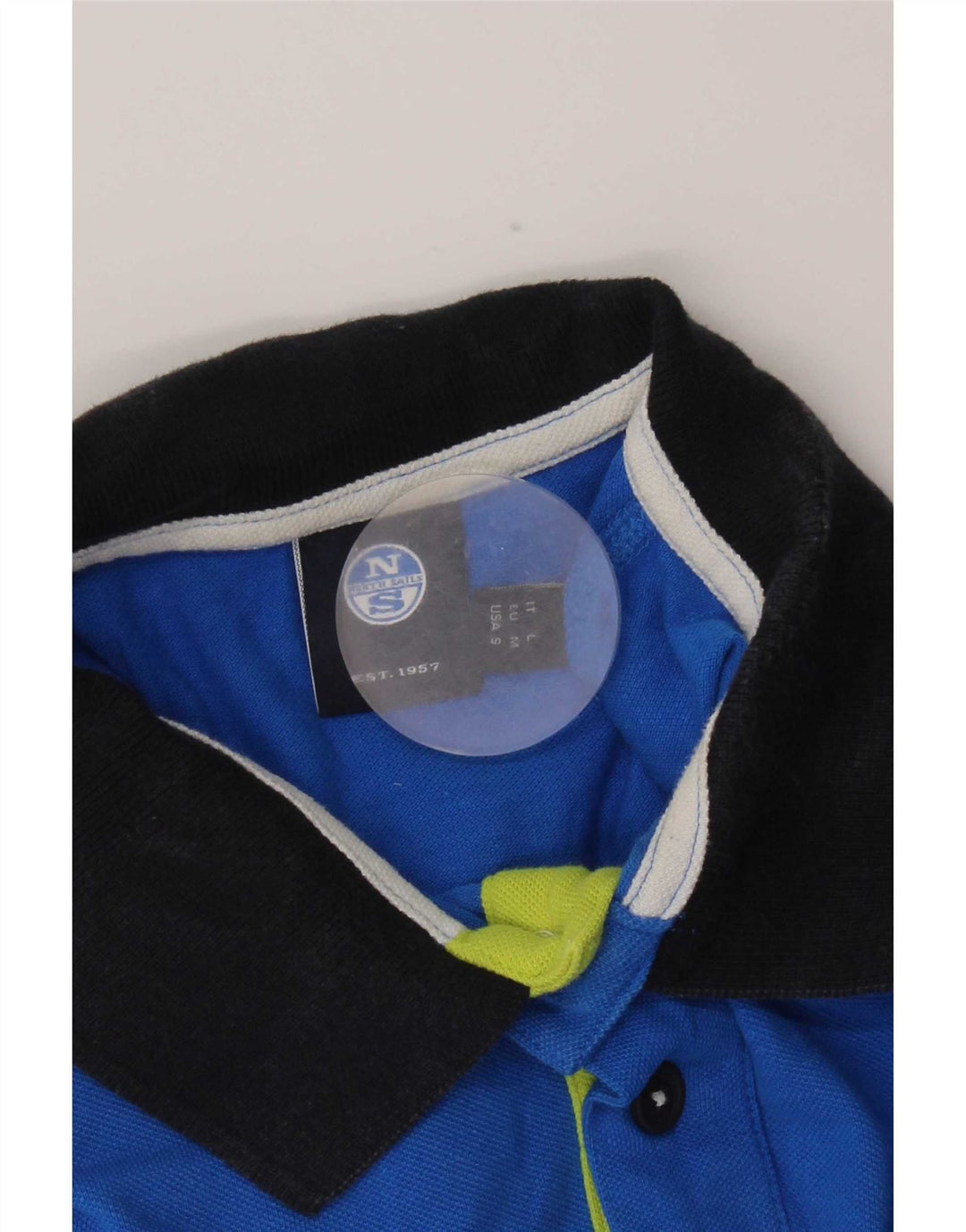 Tricou polo North Sails pentru bărbați, albastru, color block