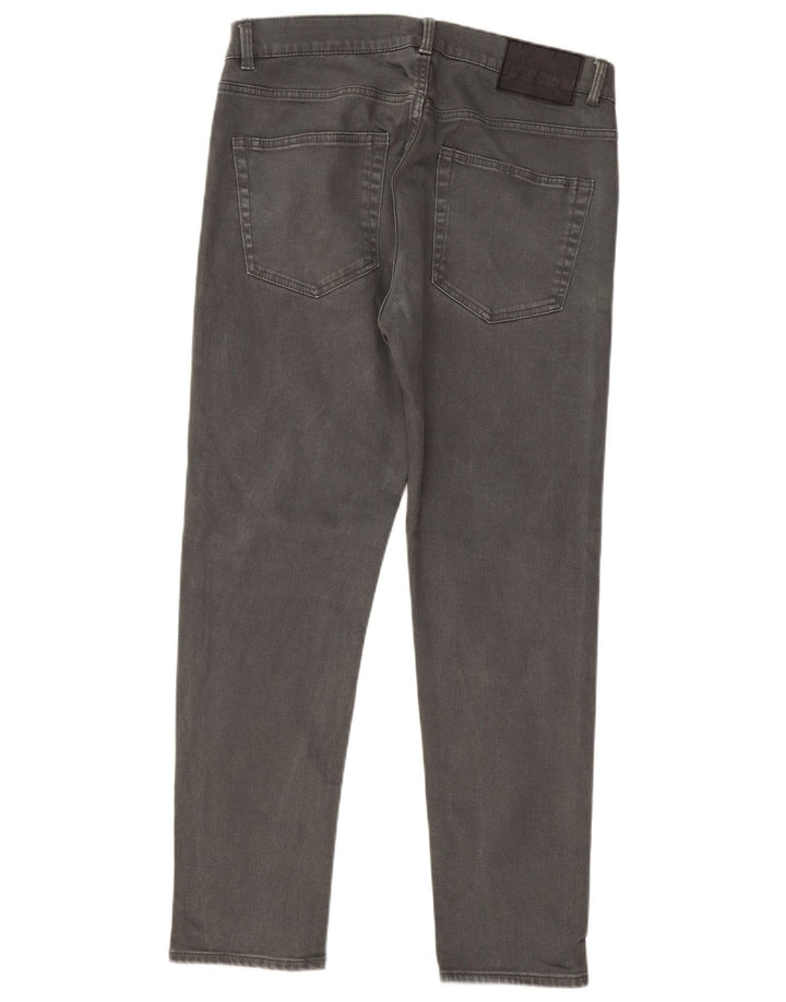 Blugi slim pentru bărbați Zara EU 46 XL W36 L30 gri