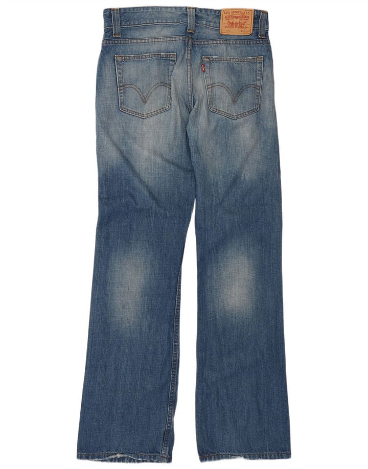Blugi pentru bărbați Levi's 514 Bootcut W32 L34 Bumbac albastru