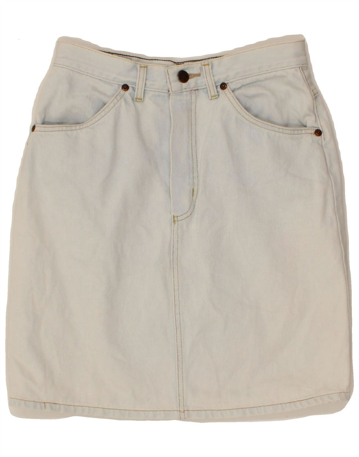RIFLE Womens Denim Skirt W26 Small Blue Cotton Vintage Rifle and Second-Hand Rifle from Messina Hembry 