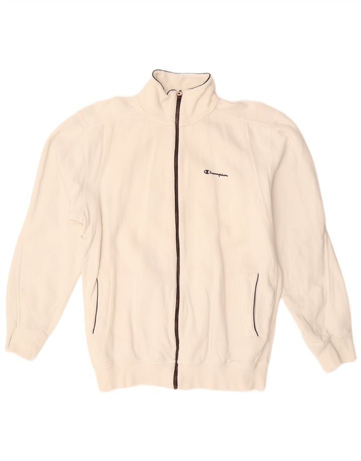 Jachetă de trening pentru bărbați Champion, XL, alb