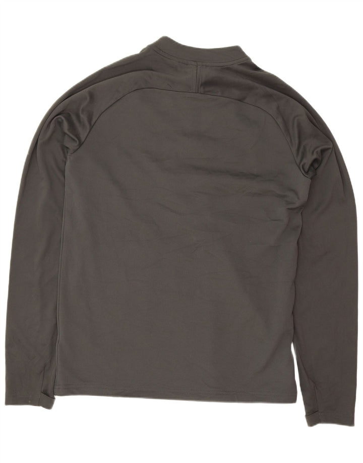 Top de trening Nike Dri Fit Pullover pentru băieți 13-14 ani XL Gri Colorblock