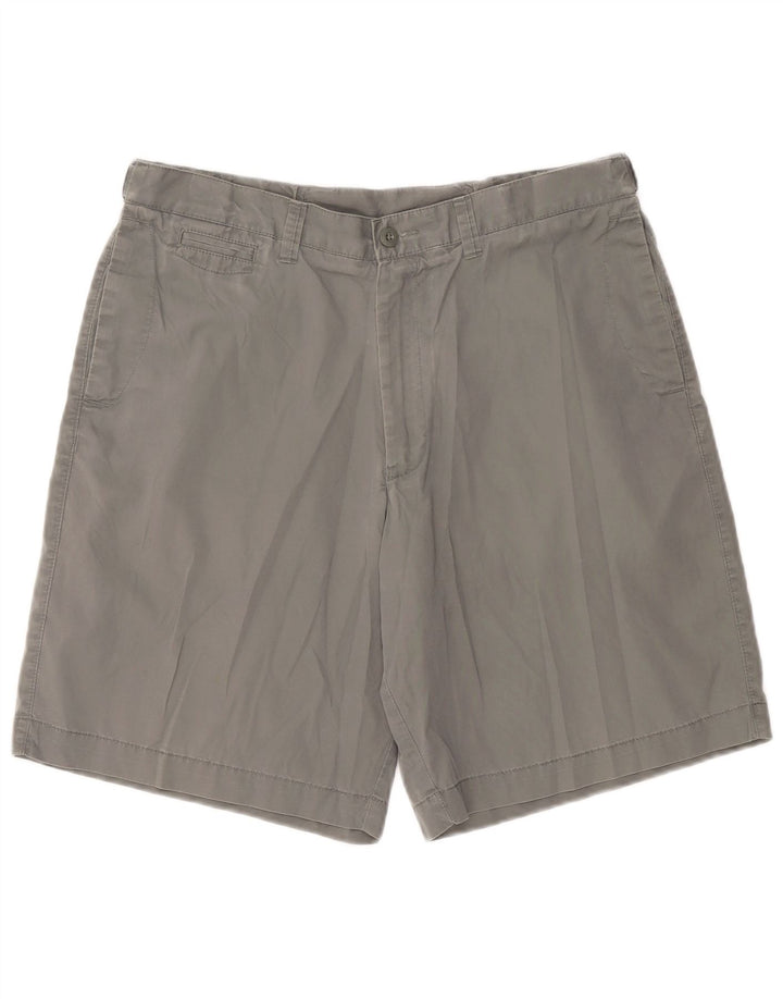 Pantaloni scurți chino pentru bărbați Marks & Spencer Blue Harbour W36, bumbac gri mare