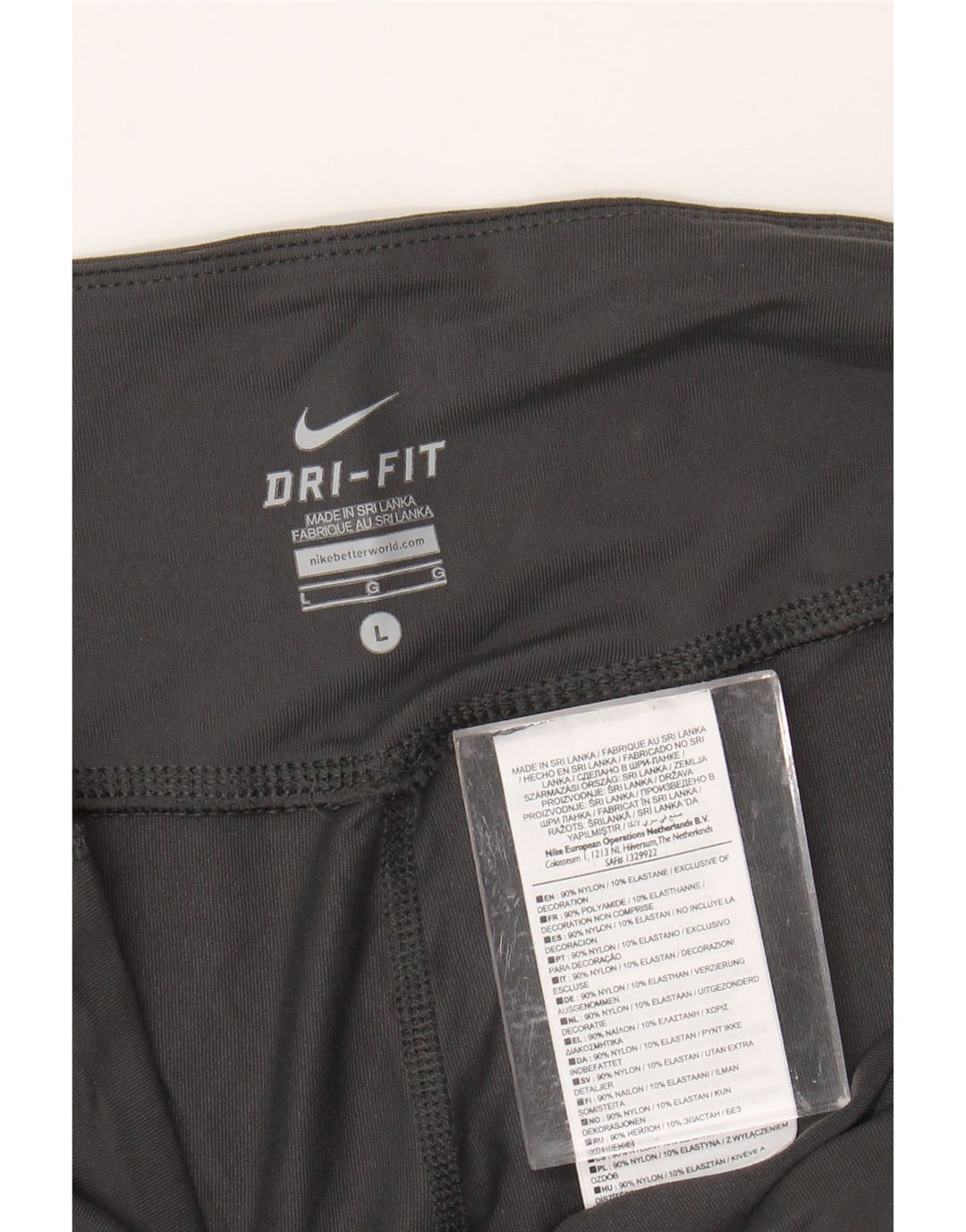 Pantaloni de trening NIKE pentru femei, cu tăiere largi, UK 14, nailon, gri mare