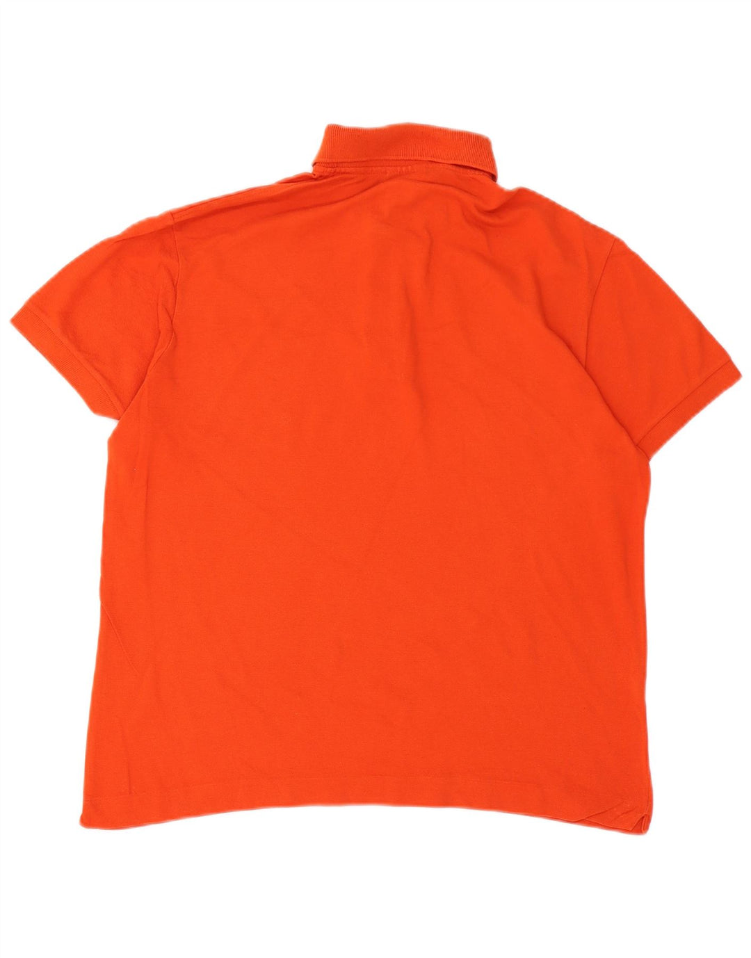 Tricou polo LACOSTE pentru bărbați mărimea 5 mare bumbac portocaliu