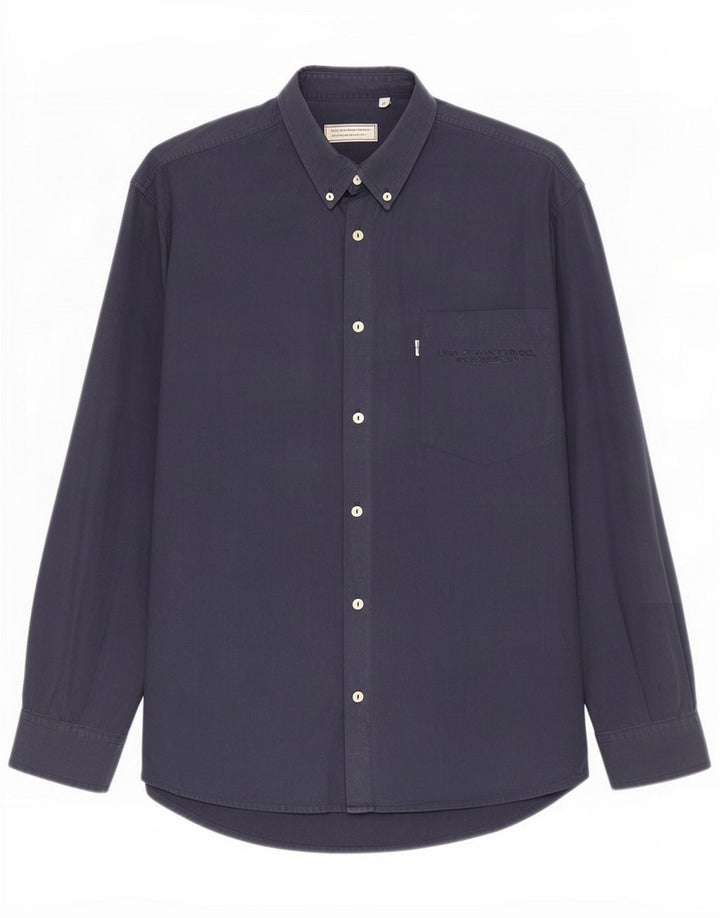 Camasă pentru bărbați Levi's, mare, albastru, bumbac