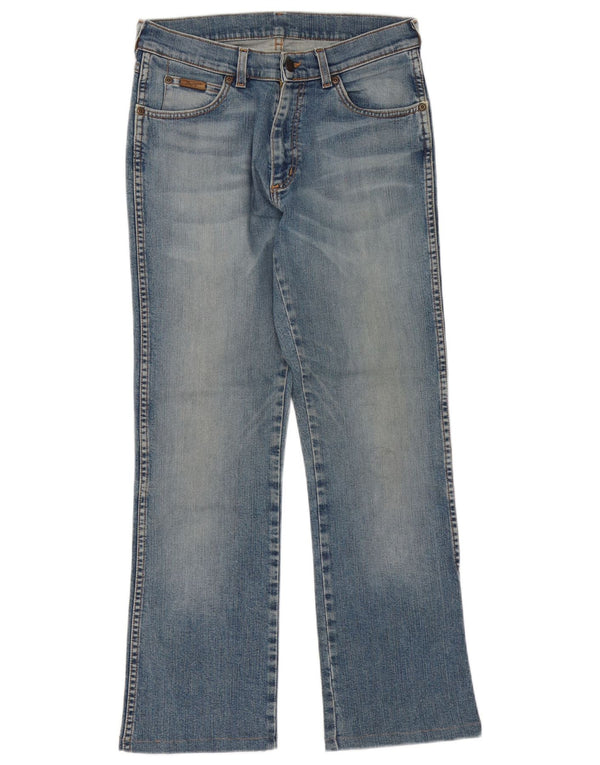 Blugi pentru bărbați Kate Bootcut Wrangler W29 L29 Bumbac albastru