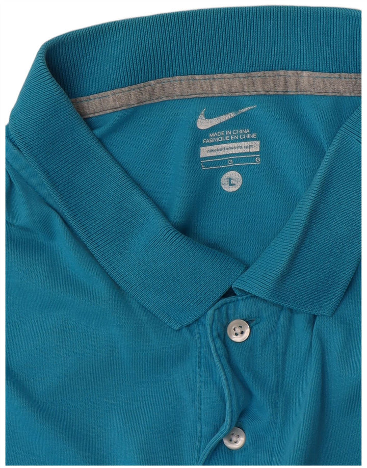 Tricou polo Nike pentru bărbați, mare, albastru