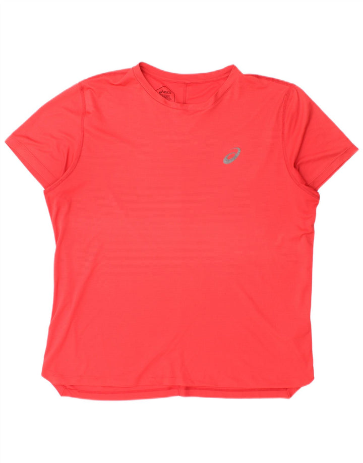 Tricou pentru bărbați Asics Top mare poliester roșu