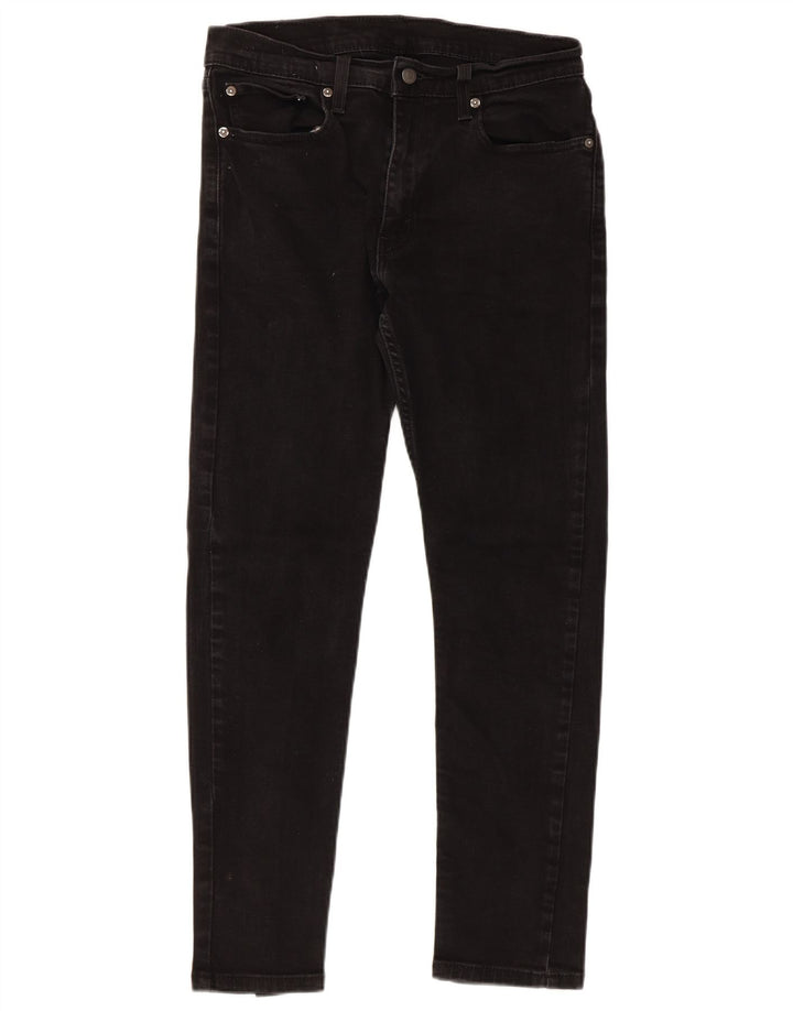 Blugi Levi's 512 Slim pentru bărbați W32 L30 bumbac negru