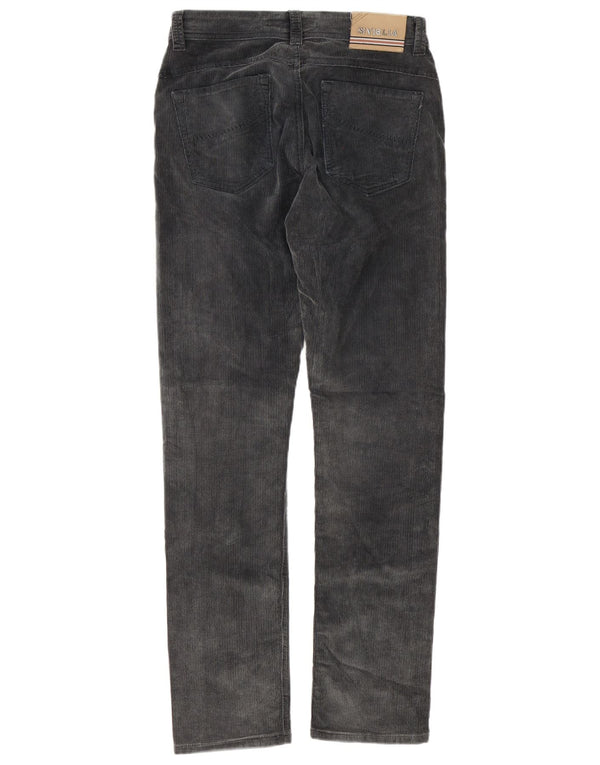 SIVIGLIA Pantaloni Drepți Casual Bărbați L30 L34 Bumbac Gri