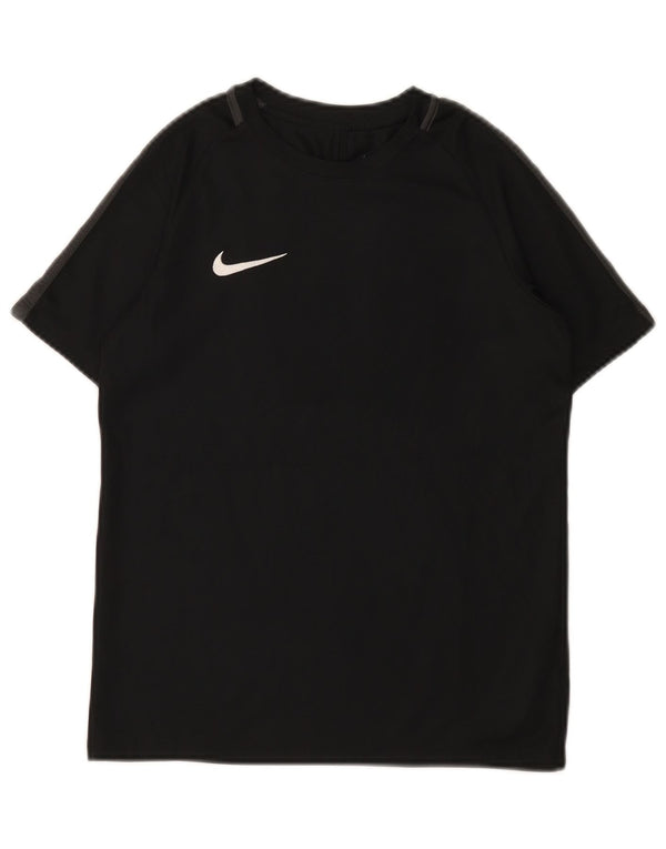Tricou Nike Dri Fit pentru băieți Top 10-11 ani Mediu Negru Colorblock