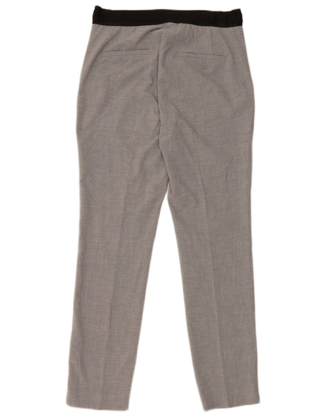 Pantaloni chino conici pentru femei Zara Mediu L30 L28 Poliester gri