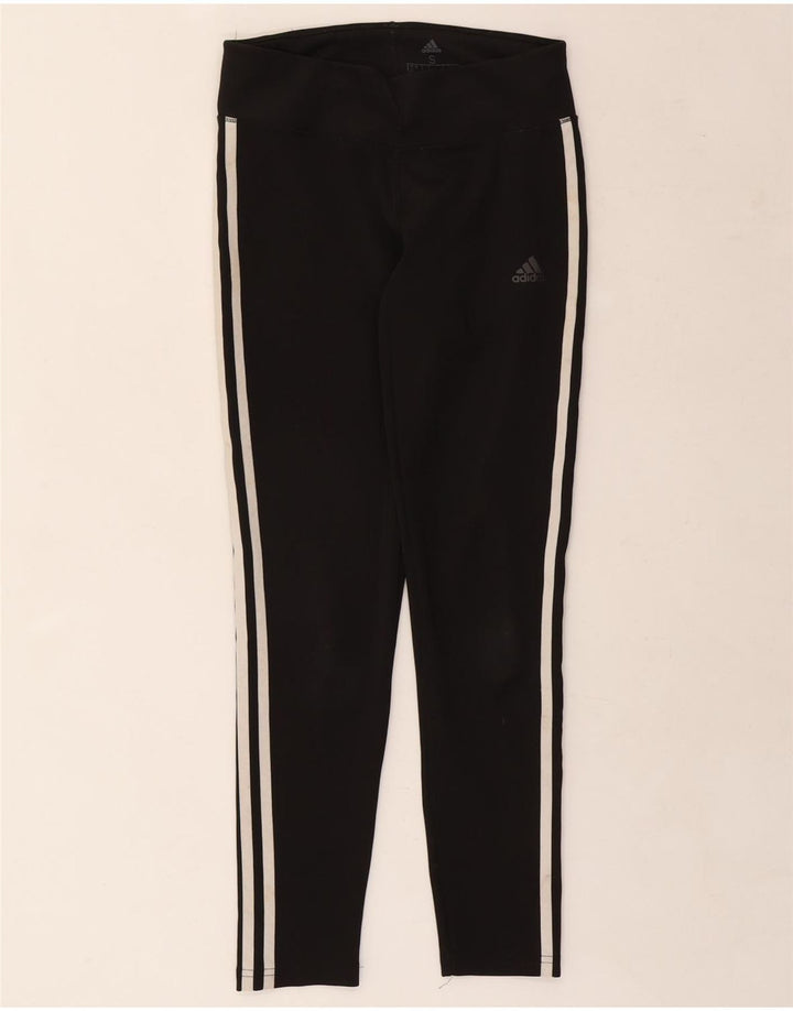 Leggings Climalite Adidas pentru femei UK 8/10 Poliester negru mic