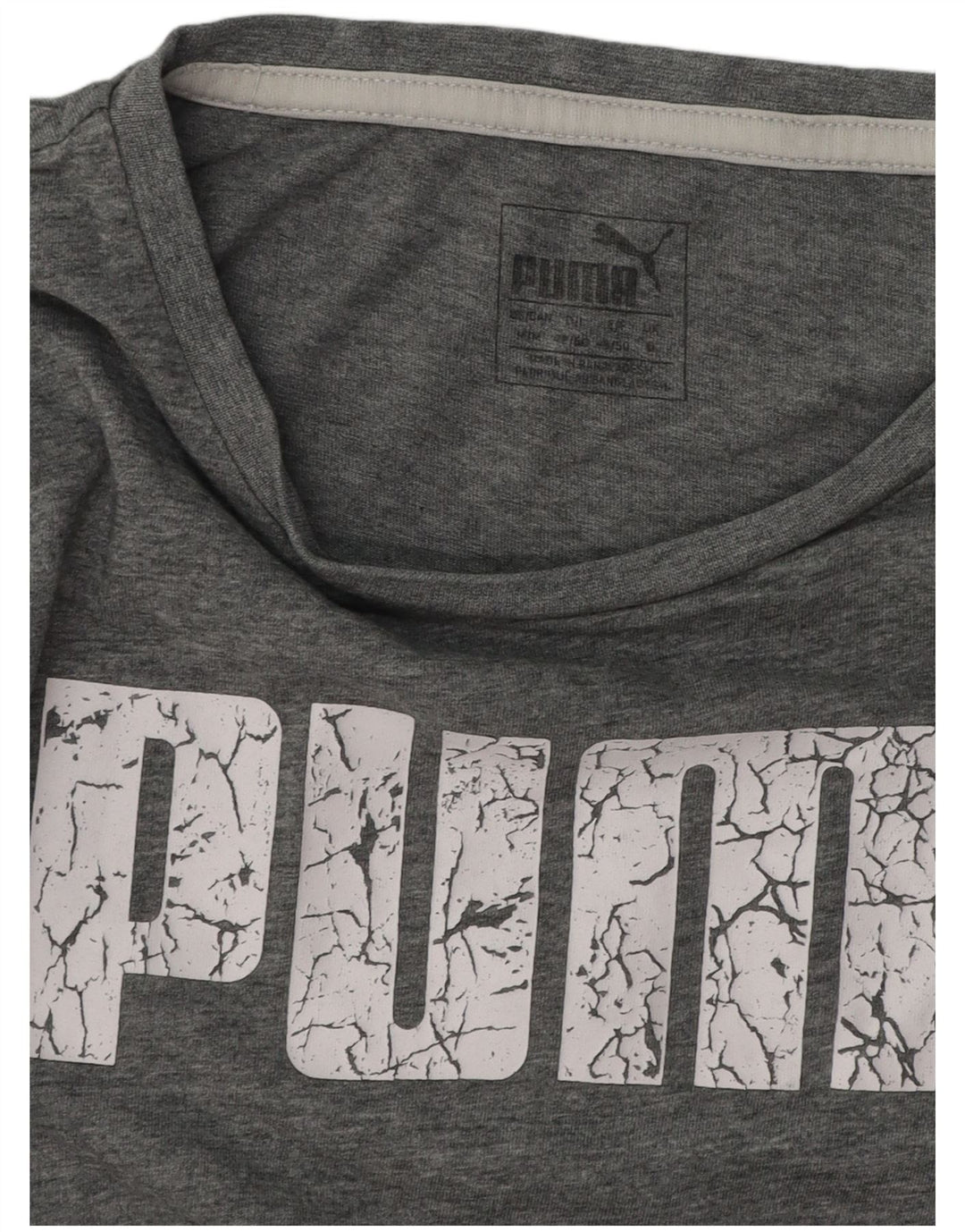 Tricou grafic PUMA pentru bărbați Top Medium Gri