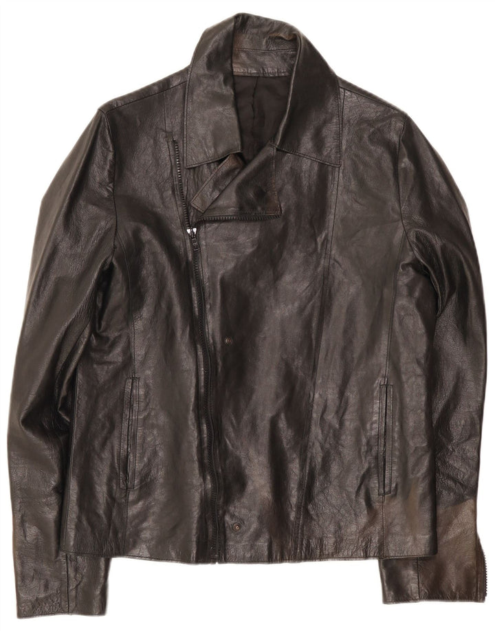 Jachetă de motociclist vintage pentru bărbați UK 34 XS negru