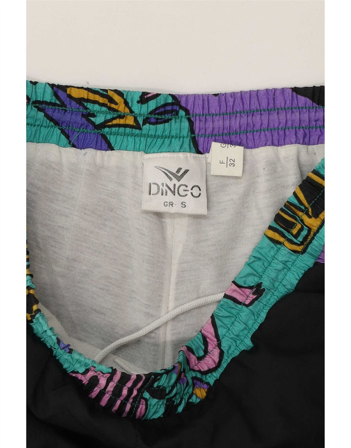 Dingo Pantaloni de trening pentru bărbați Joggeri mici, negru, color block