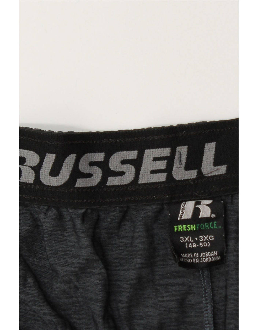 Pantaloni scurți sport Dri-Power pentru bărbați RUSSELL ATHLETIC, 3XL, albastru marin, bloc de culoare