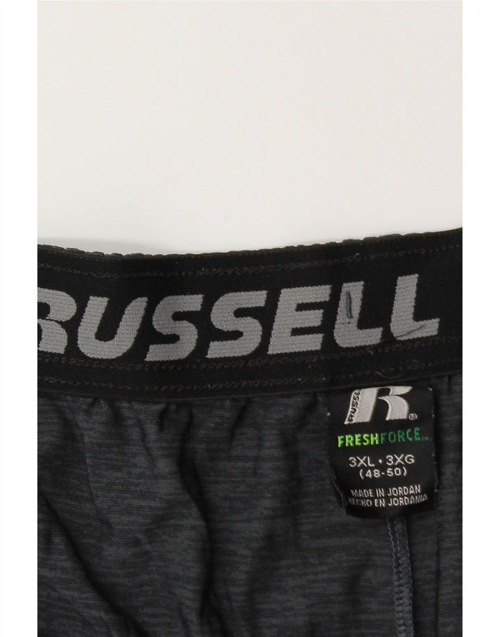 Pantaloni scurți sport Dri-Power pentru bărbați RUSSELL ATHLETIC, 3XL, albastru marin, bloc de culoare