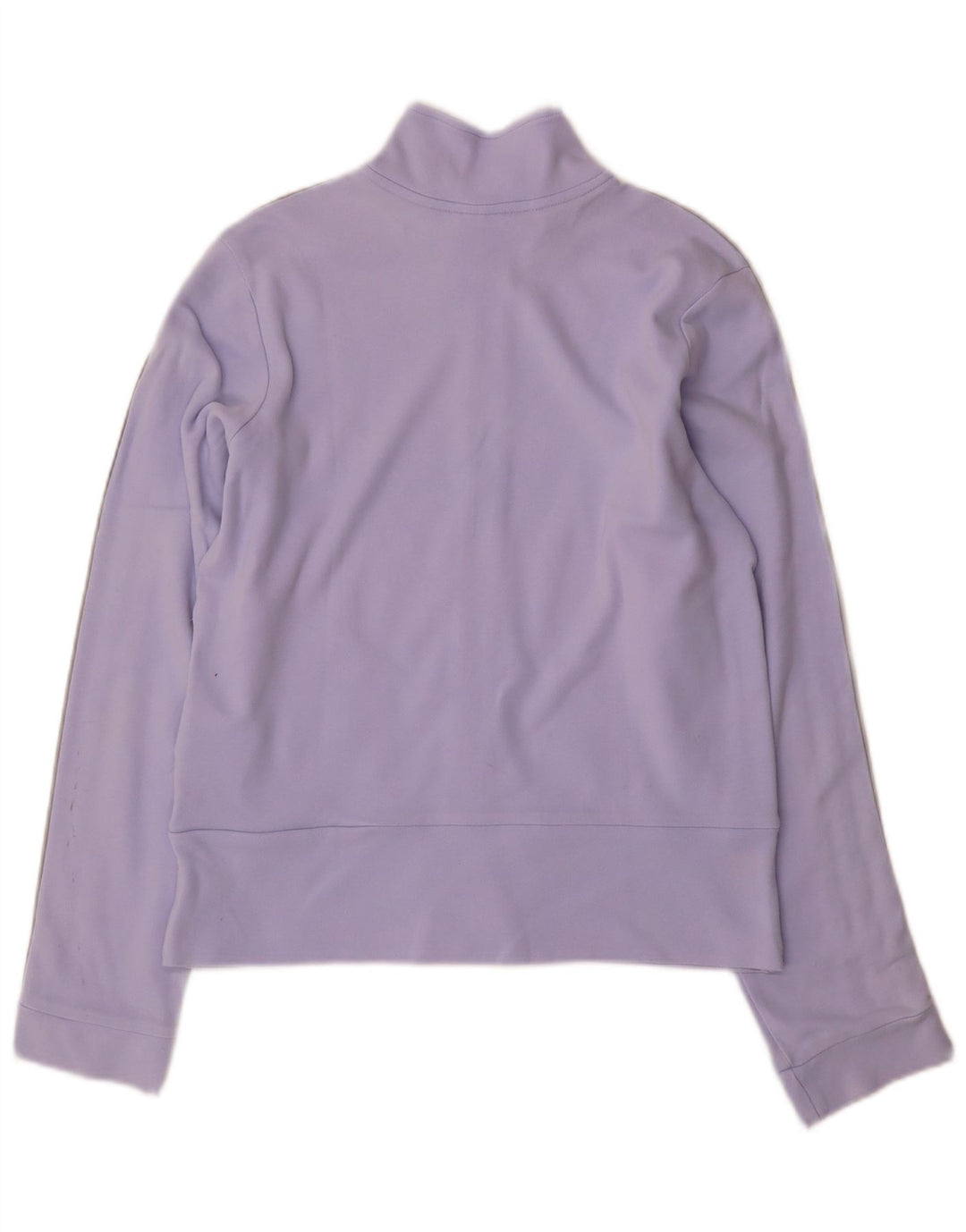 Jachetă de top pentru trening Adidas pentru femei UK 12, bumbac violet mediu