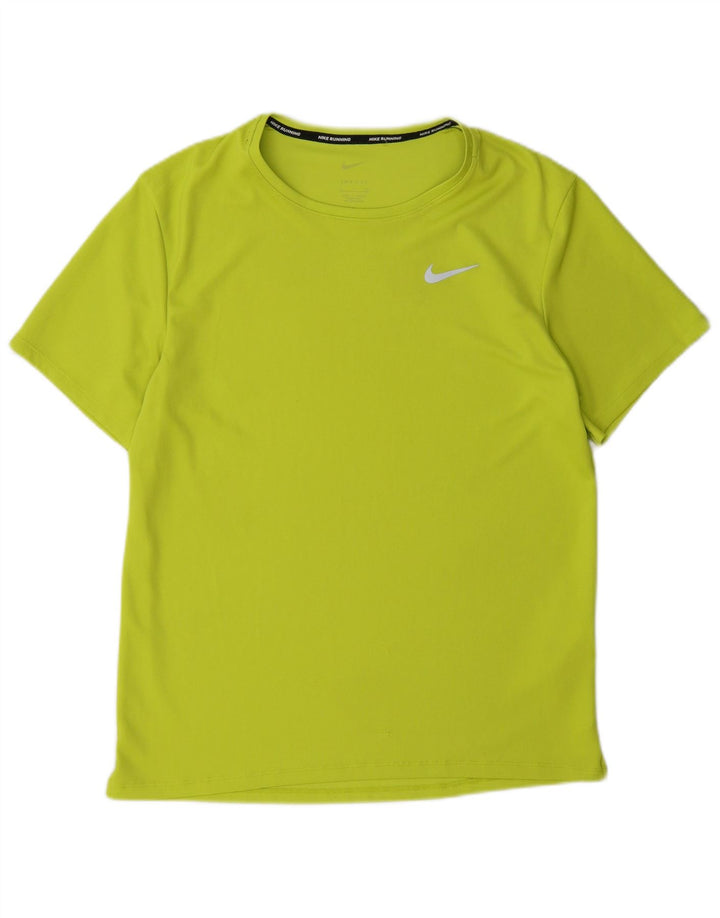 Tricou Nike Dri Fit pentru bărbați Top mic, verde, poliester
