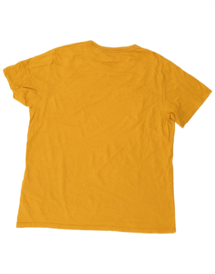 Tricou standard pentru bărbați Levi's Top mare din bumbac galben