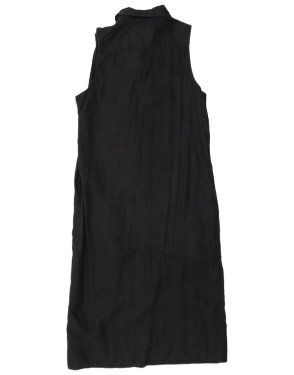 Rochie cămașă fără mâneci Polo Ralph Lauren pentru femei US 6 Medium Black In