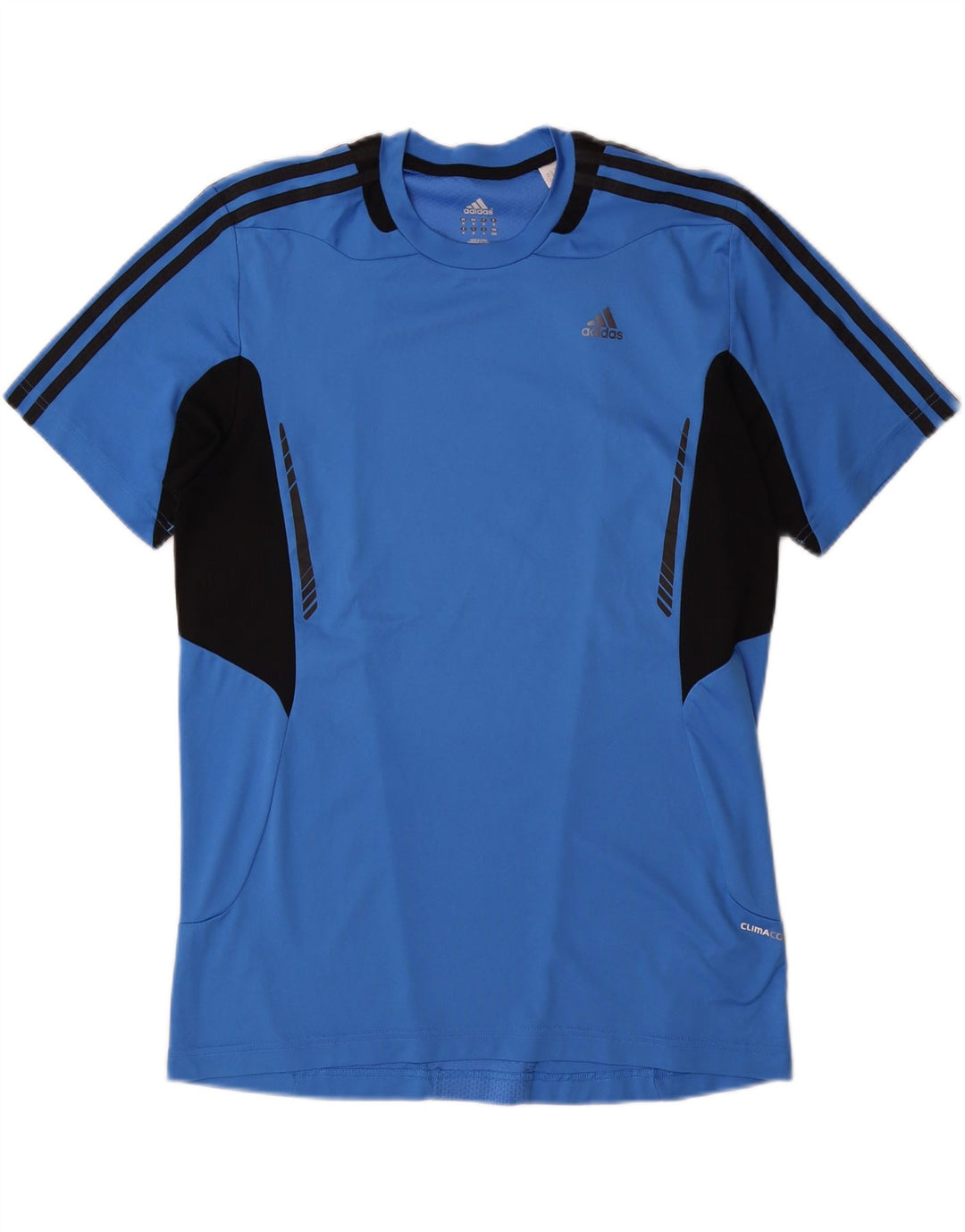 Tricou Climacool pentru bărbați ADIDAS Top Mediu Albastru Poliester Colorblock