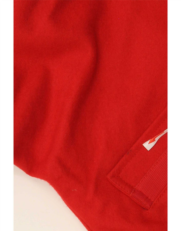 Vintage Bomber Jacket pentru femei IT 42 Medium Red Bumbac