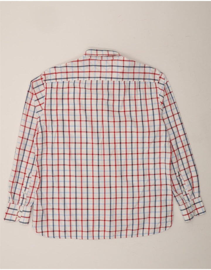 TOMMY HILFIGER Mens Shirt XL Multicoloured Check Cotton Vintage Tommy Hilfiger and Second-Hand Tommy Hilfiger from Messina Hembry 