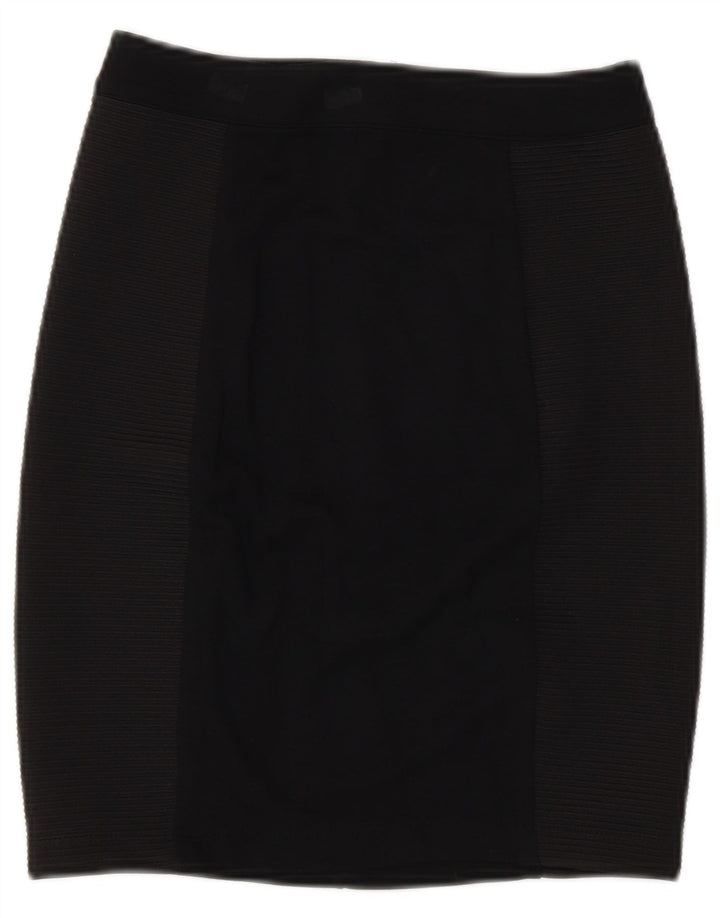 Fusta creion French Connection pentru femei UK 8 Small W26 Poliester negru