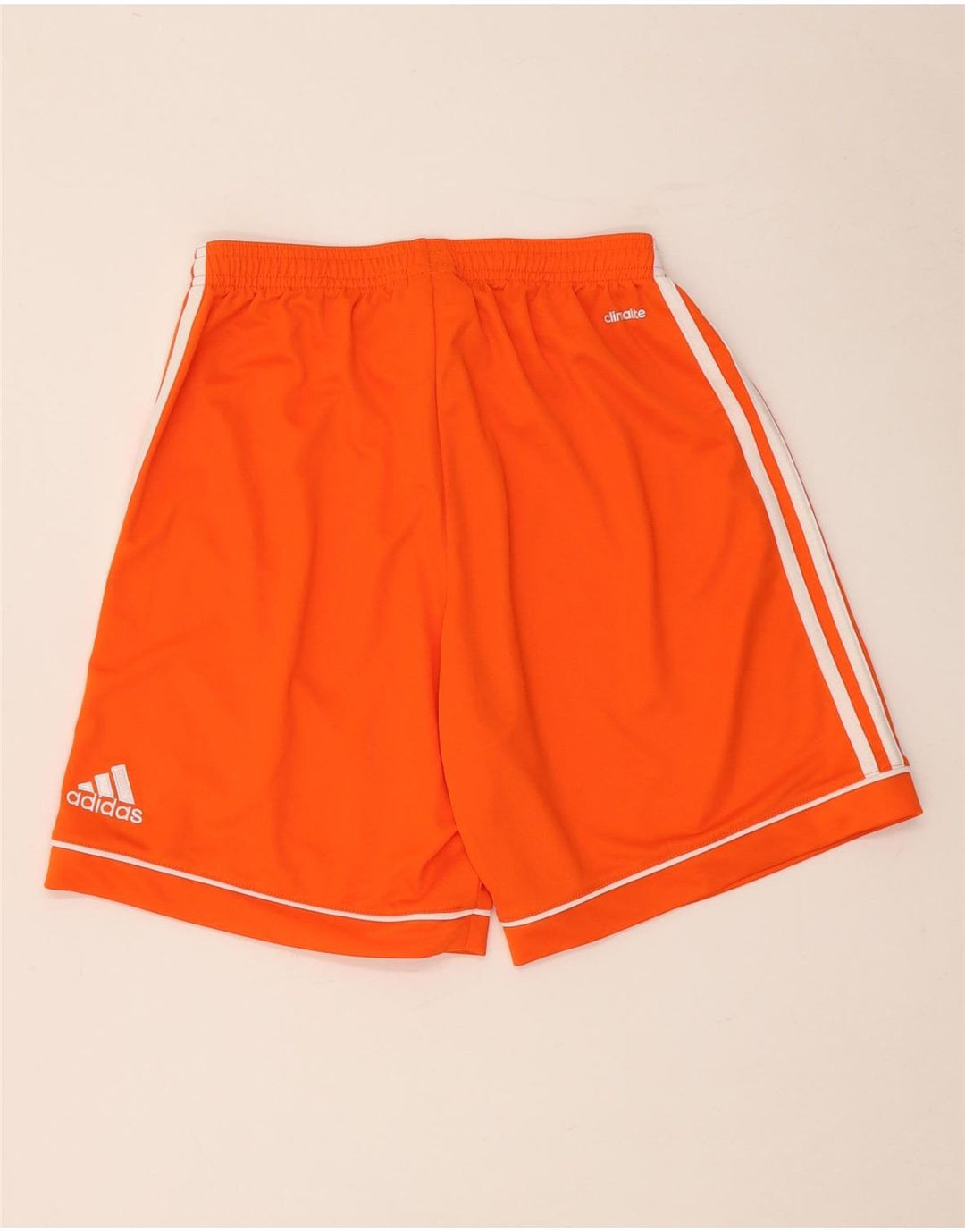 Pantaloni scurți sport pentru bărbați Adidas Climalite Poliester portocaliu mic