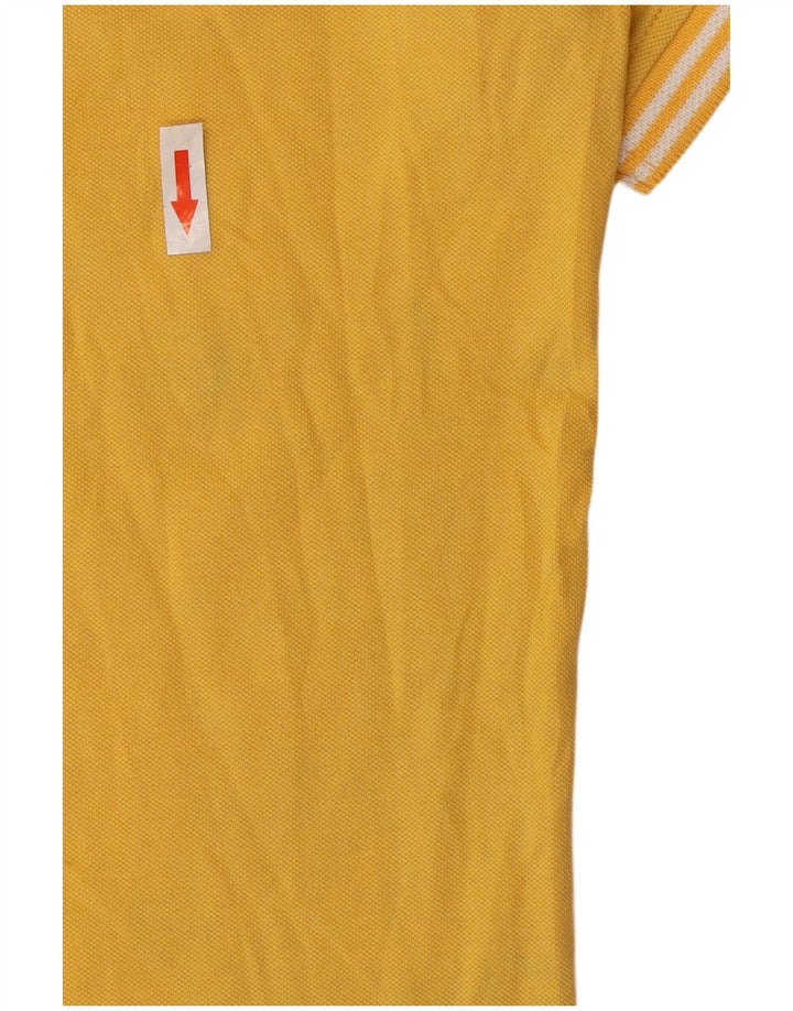 Tricou polo Harmont & Blaine pentru bărbați, bumbac galben, 3XL