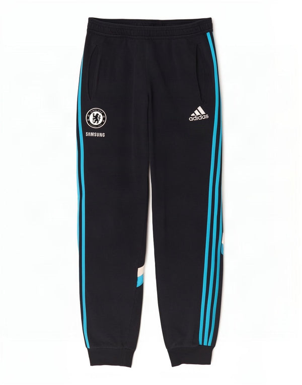 Pantaloni de trening Adidas pentru bărbați Chelsea FC Pantaloni de jogging, mijlocii, bleumarin