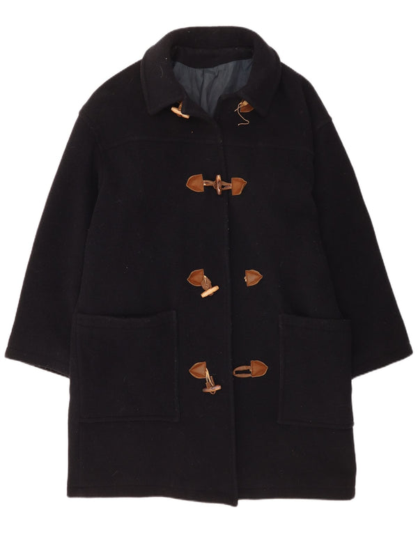 Manson vintage supradimensionat pentru femei UK 14 Medium Bluemarin Lână