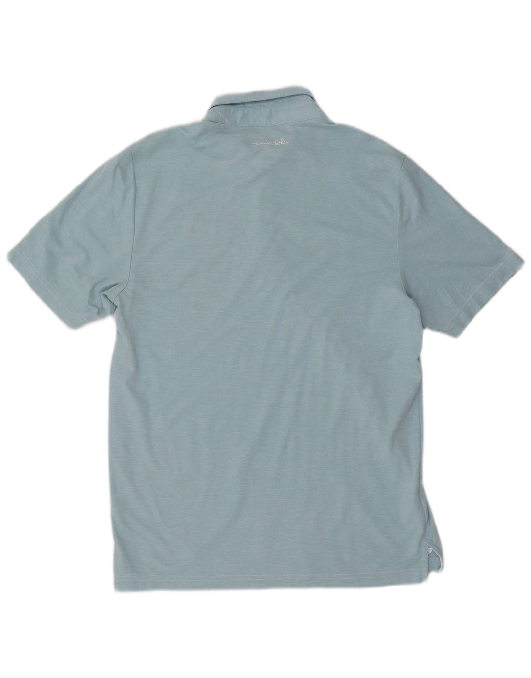 Tricou polo pentru bărbați Travis Mathew, bumbac albastru mediu