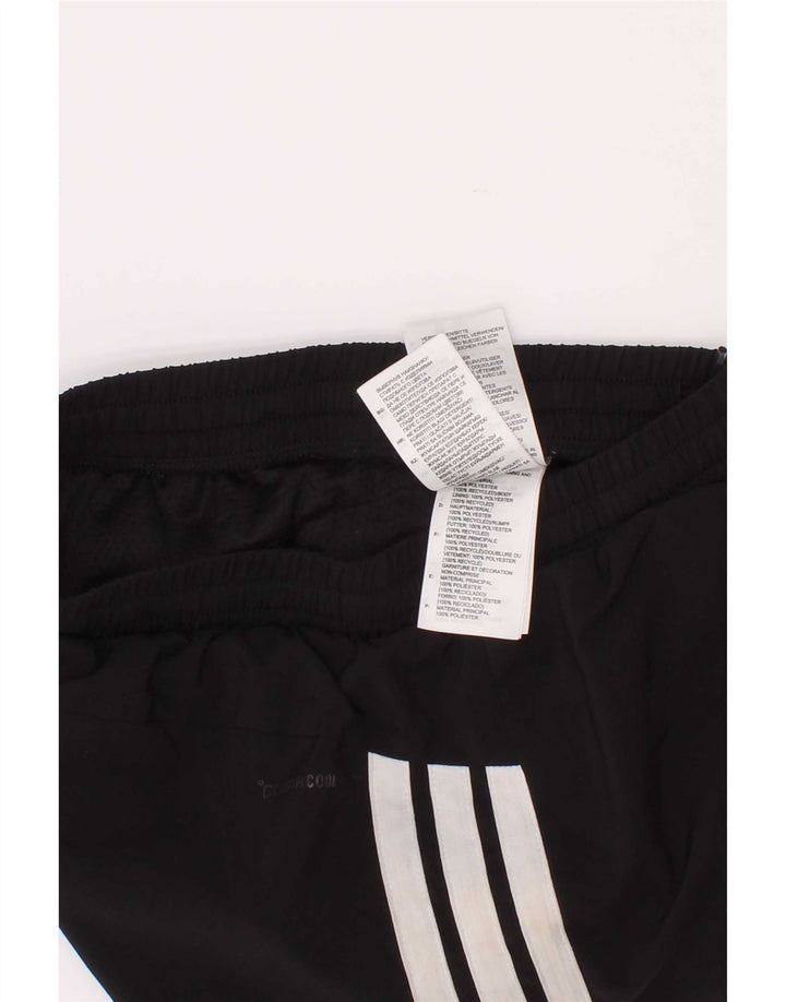 Pantaloni scurți sport pentru fete Adidas Climacool 9-10 ani poliester negru